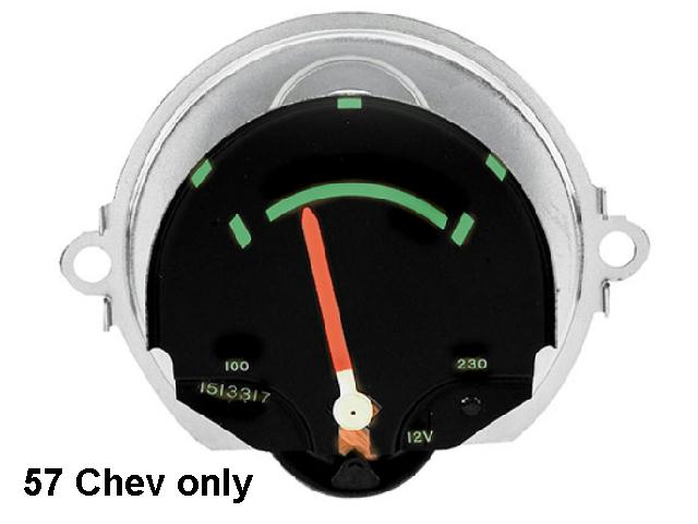 Gauge Temperature: 57 Chev Passenger cars only.